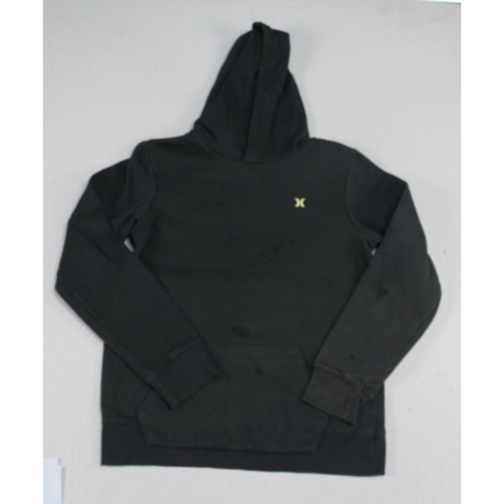 Hurley Boy Black Sweater Hoodie Long Sleeve Casual Size XL